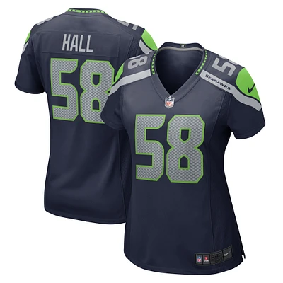 Women's Nike Derick Hall College Navy Seattle Seahawks  Game Jersey