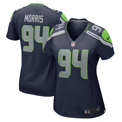 Women's Nike Mike Morris College Navy Seattle Seahawks  Game Jersey