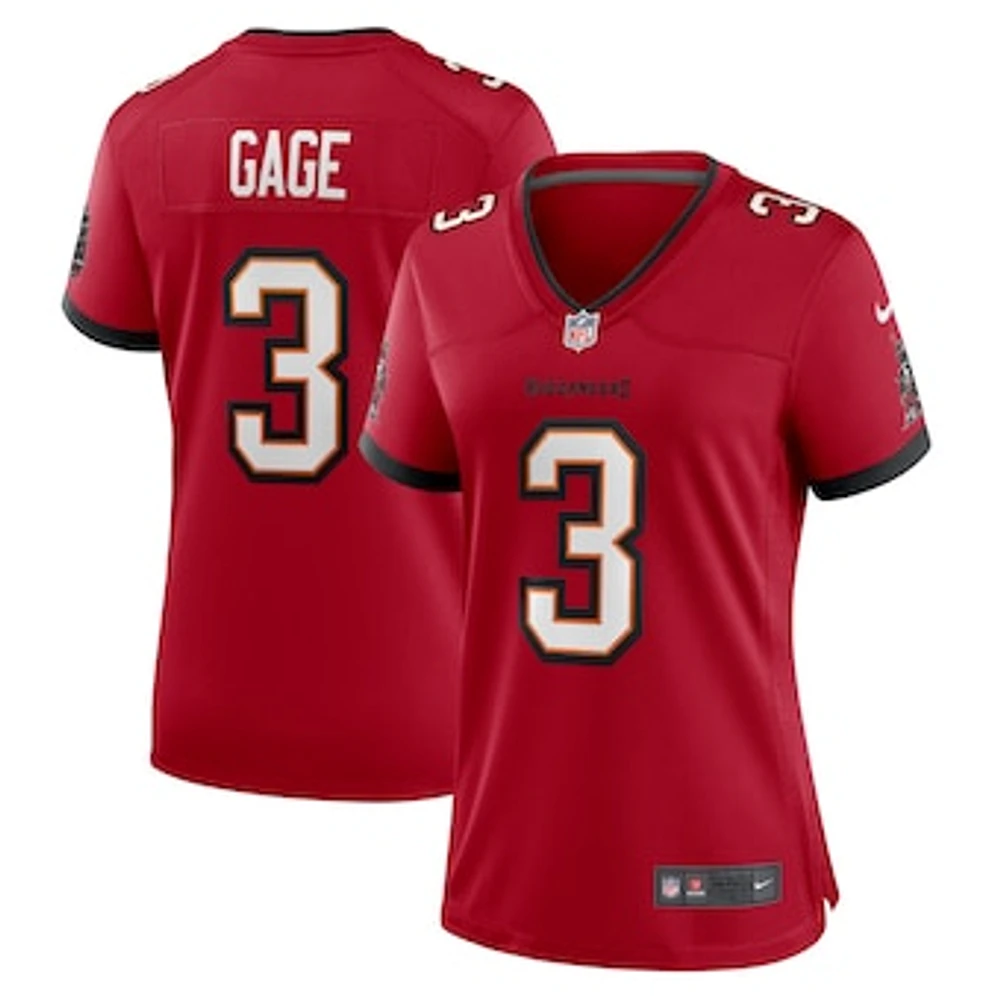 Women's Nike Russell Gage  Red Tampa Bay Buccaneers Game Jersey