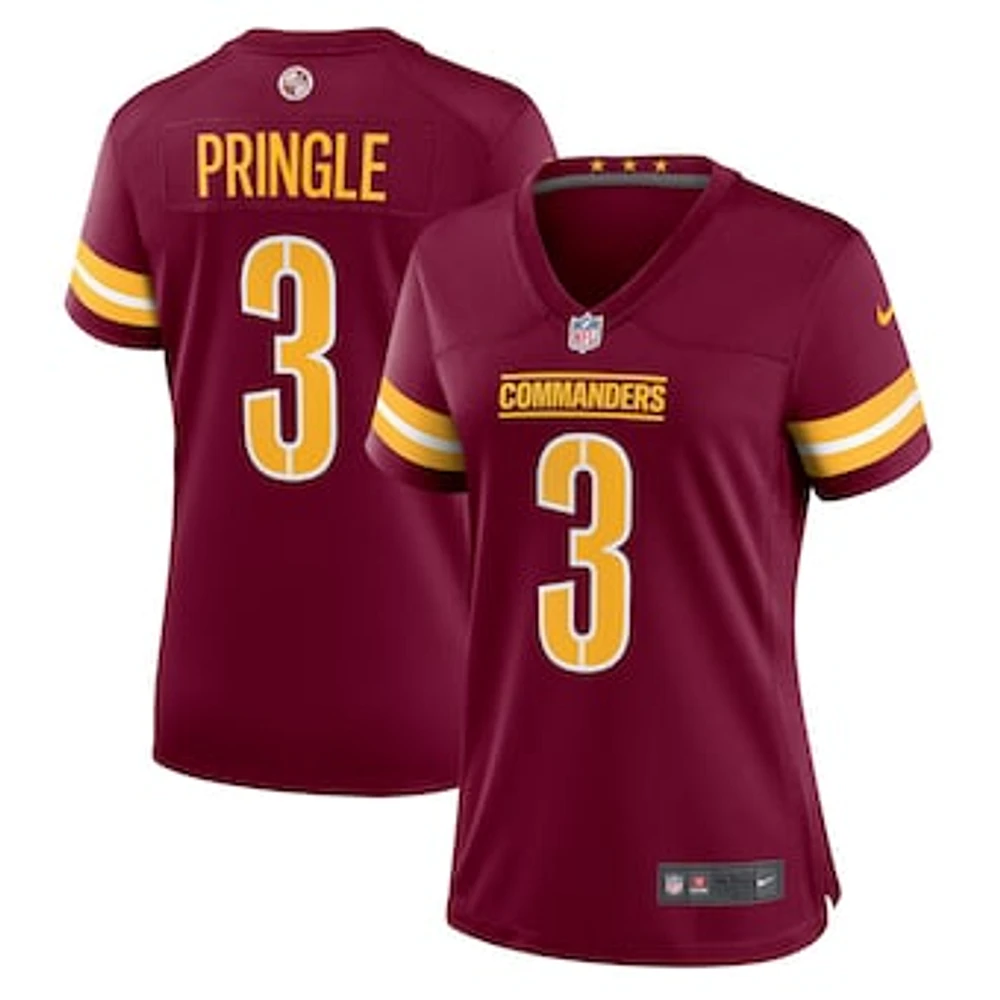 Women's Nike Byron Pringle  Burgundy Washington Commanders  Game Jersey