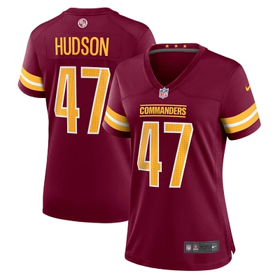 Women's Nike Khaleke Hudson  Burgundy Washington Commanders Game Jersey