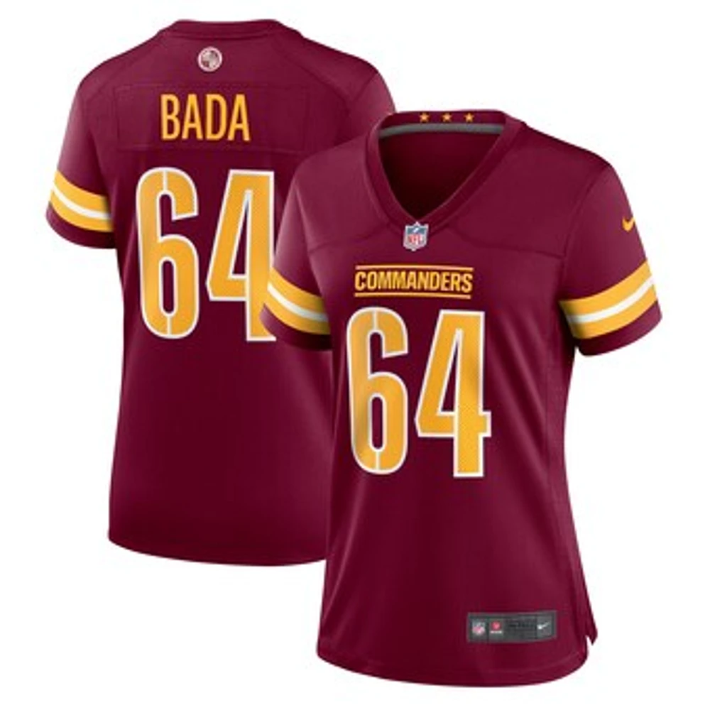 Women's Nike David Bada  Burgundy Washington Commanders Game Jersey