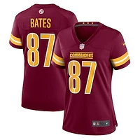 Women's Nike John Bates  Burgundy Washington Commanders Game Jersey