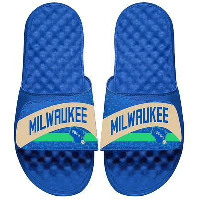 Youth ISlide  Milwaukee Bucks 2023/24 City Edition Slide Sandals