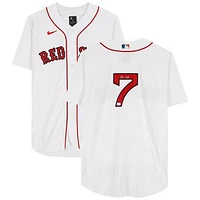 Masataka Yoshida Boston Red Sox Autographed White Nike Authentic Jersey