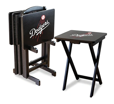 Imperial  Los Angeles Dodgers 4-Piece TV Tray Set
