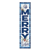 Drake Bulldogs 12'' x 48'' Outdoor Merry Christmas Leaner