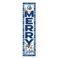 Drake Bulldogs 12'' x 48'' Outdoor Merry Christmas Leaner