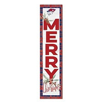 Cumberlands Patriots 12'' x 48'' Outdoor Merry Christmas Leaner