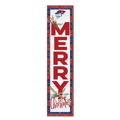 Cumberlands Patriots 12'' x 48'' Outdoor Merry Christmas Leaner