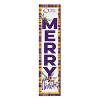 CCD CityHawks 12'' x 48'' Outdoor Merry Christmas Leaner