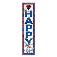 DePaul Blue Demons 12'' x 48'' Outdoor Happy Holidays Leaner