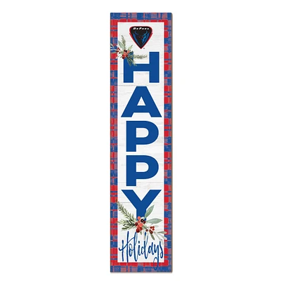 DePaul Blue Demons 12'' x 48'' Outdoor Happy Holidays Leaner