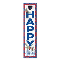 DePaul Blue Demons 12'' x 48'' Outdoor Happy Holidays Leaner