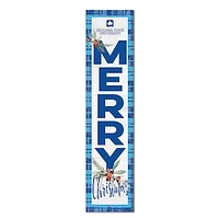 Indiana State Sycamores 12'' x 48'' Outdoor Merry Christmas Leaner