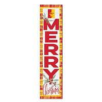 Pittsburg State Gorillas 12'' x 48'' Outdoor Merry Christmas Leaner