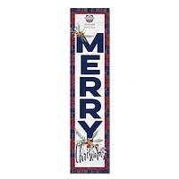 Texas A&M Central Texas Warriors 12'' x 48'' Outdoor Merry Christmas Leaner