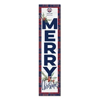Texas A&M Central Texas Warriors 12'' x 48'' Outdoor Merry Christmas Leaner