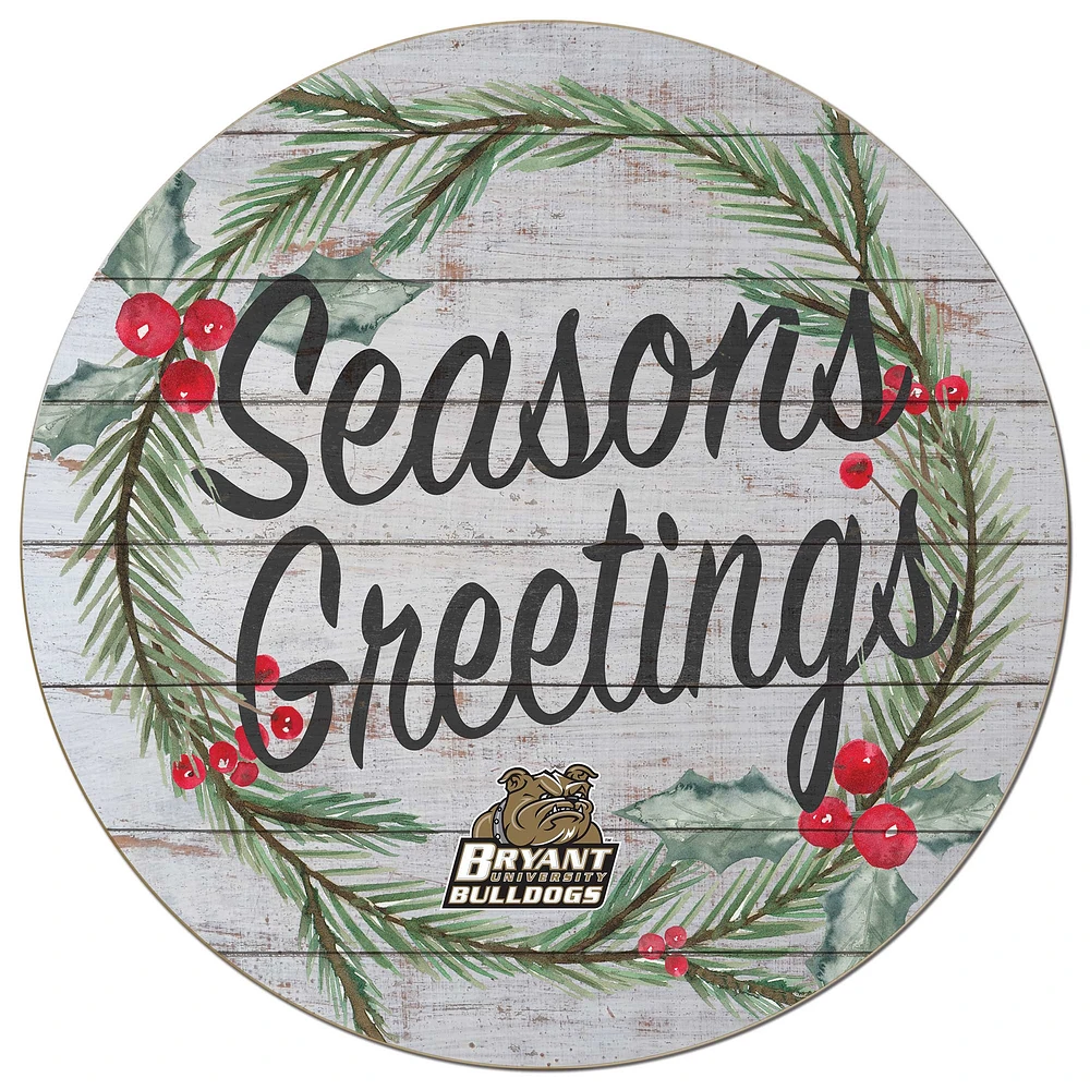 Bryant Bulldogs 20'' x 20'' Season's Greetings Circle