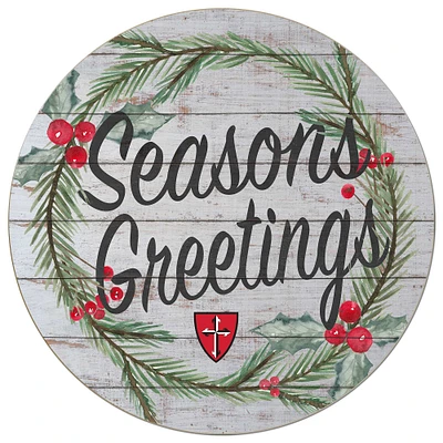 Caldwell Cougars 20'' x 20'' Season's Greetings Circle