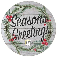 Cal State L.A. Golden Eagles 20'' x 20'' Season's Greetings Circle