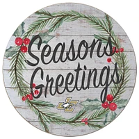 Juniata Eagles 20'' x 20'' Season's Greetings Circle