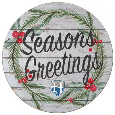 Hood College Blazers 20'' x 20'' Season's Greetings Circle