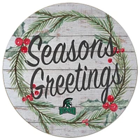 Mount Olive Trojans 20'' x 20'' Season's Greetings Circle