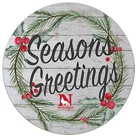 Newberry College Wolves 20'' x 20'' Season's Greetings Circle
