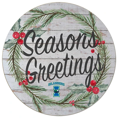 Texas A&M Corpus Christi Islanders 20'' x 20'' Season's Greetings Circle