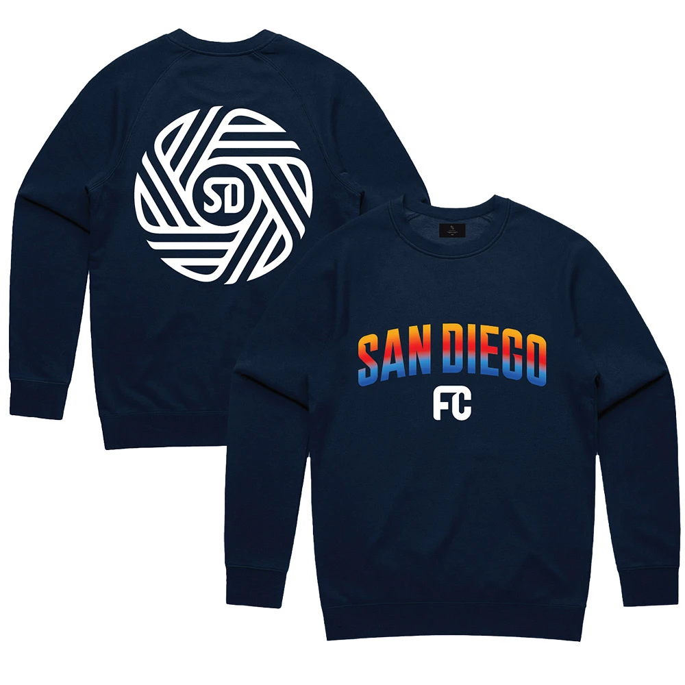 Youth Unisex Peace Collective Navy San Diego FC Community Pullover Sweatshirt