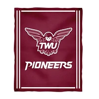 Vive La Fete  Texas Woman's Pioneers 36'' x 48'' Big Mascot Blanket