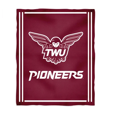 Vive La Fete  Texas Woman's Pioneers 36'' x 48'' Big Mascot Blanket
