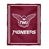 Vive La Fete  Texas Woman's Pioneers 36'' x 48'' Big Mascot Blanket