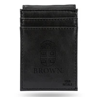 Black Brown Bears Personalized Front Pocket Wallet