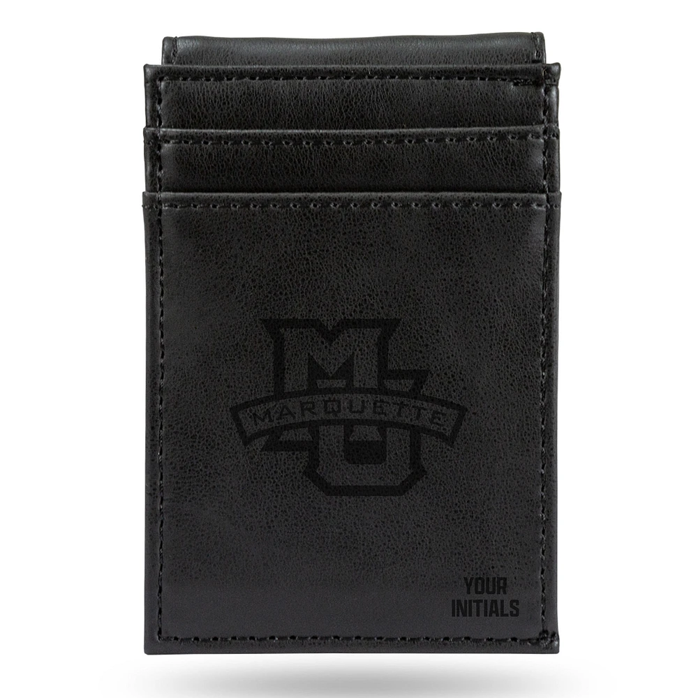 Marquette Golden Eagles Personalized Front Pocket Wallet