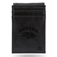 Nevada Wolf Pack Personalized Front Pocket Wallet