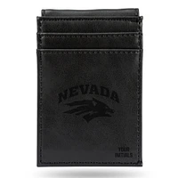 Nevada Wolf Pack Personalized Front Pocket Wallet