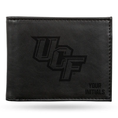Black UCF Knights Personalized Billfold Wallet