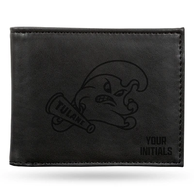 Tulane Green Wave Personalized Billfold Wallet