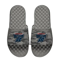 Men's ISlide  Gray Howard Bison Camo Slide Sandals