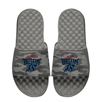 Men's ISlide  Gray Howard Bison Camo Slide Sandals