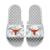Men's ISlide White Texas Longhorns Camo Slide Sandals