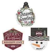 Mississippi State Bulldogs Ornament Bundle