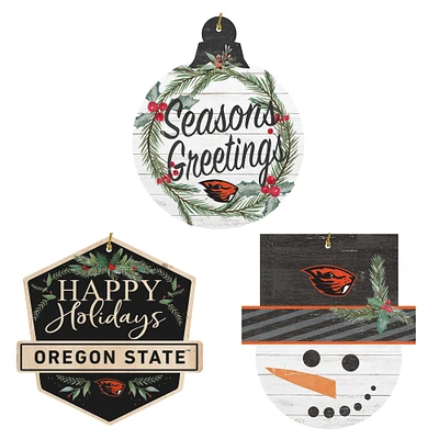 Oregon State Beavers Ornament Bundle