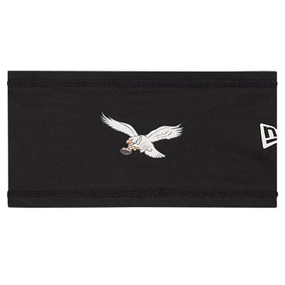 New Era Black Philadelphia Eagles Official Training Camp Throwback COOLERA Headband