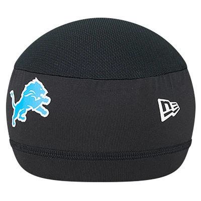 Men's New Era Black Detroit Lions NFL Training COOLERA Skully Cap