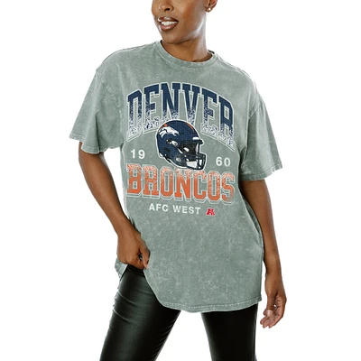 Women's Gameday Couture  Gray Denver Broncos Nothing But The Best T-Shirt