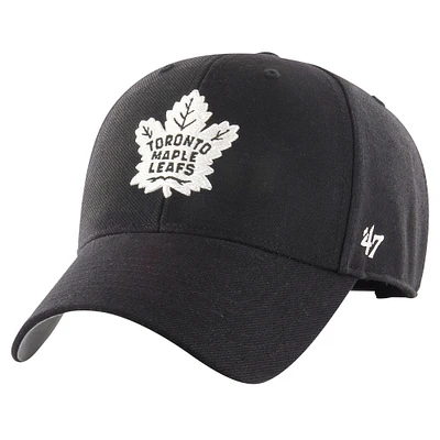 Men's '47 Toronto Maple Leafs Black & White MVP Adjustable Hat