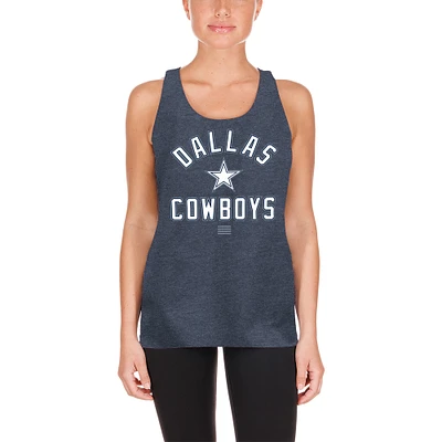 Women's New Era Navy Dallas Cowboys 2024 NFL Training Camp Tank Top